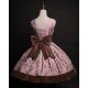 Pink Up Chocolate Normal Waist JSK(Leftovers/Full Payment Without Shipping)